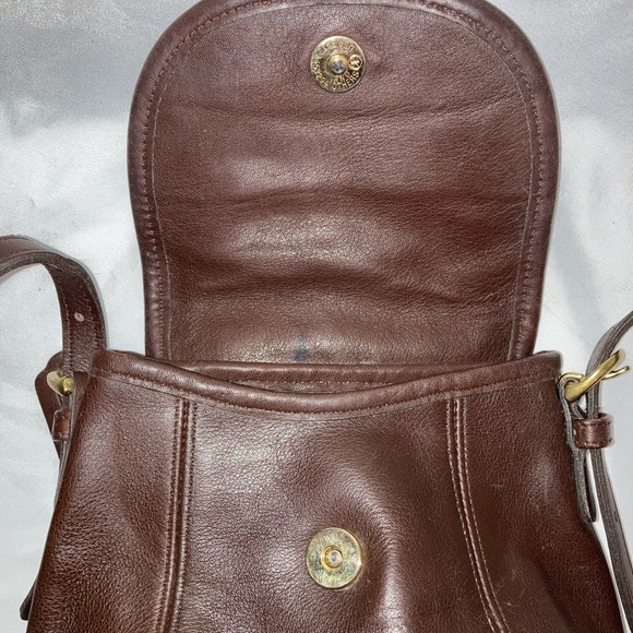 Vintage COACH 4108 Small Soho Leather Handbag Brown Satchel Bag - Picture 10 of 12